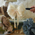 <01003>Fairy Papillon Clip White