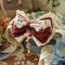 <01005>SAKURA&Classical Lace Clip Red