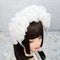 <02001>Volume half bonnet white