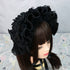 <02002>Volume half bonnet black