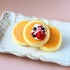 <02004>ふわふわ苺パンケーキのバレッタ