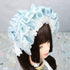 <02005>Volume half bonnet saxe strawberry