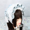 <02006>Volume half bonnet blue gray
