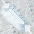 <02006>Volume half bonnet blue gray