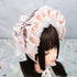 <02008>Volume half bonnet light pink