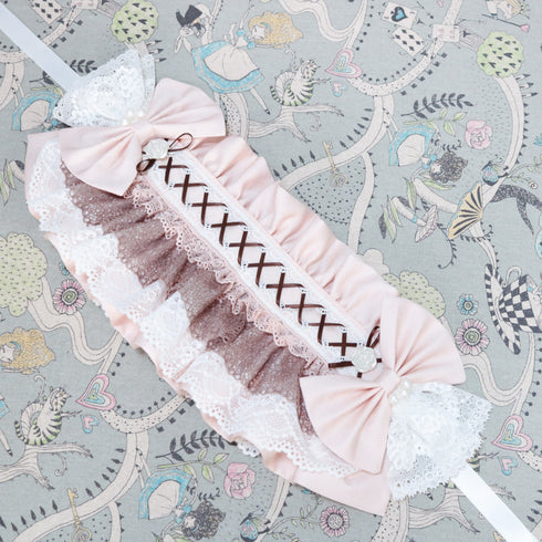<02008>Volume half bonnet light pink