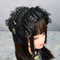 <02011>Headdress black x gold