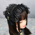<02011>Headdress black x gold