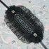 <02011>Headdress black x gold