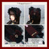 <02012>Headdress bordeaux