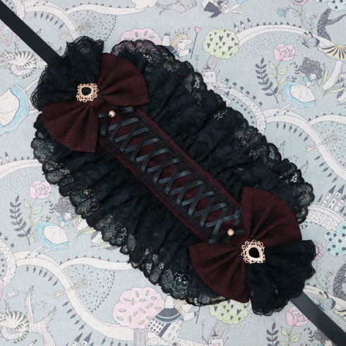 <02012>Headdress bordeaux