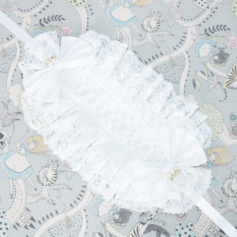 <02013>Headdress white strawberry