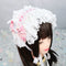 <02017>Headdress pink flower