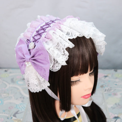 <02018>Headdress lavender
