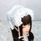 <02020>Headdress blue gray