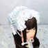 <02020>Headdress blue gray