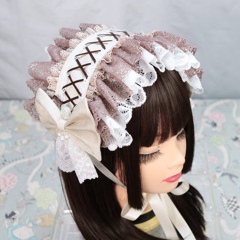 <02021>Headdress Ivory