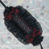 <02023>Headdress black x red
