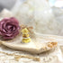 <03005>Afternoon tea stand necklace (Yellow・Gold)
