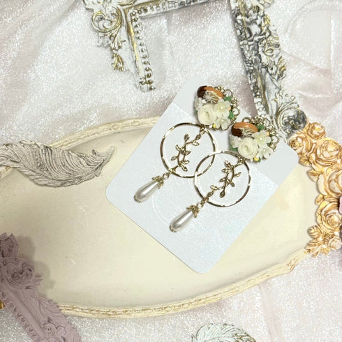 <03019>Orangette Earring