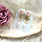 <03032>Flower Bouquet Earring (Pink mix)