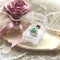 <03041>Single Rose Ring (Turquoise Blue)
