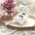 <03045>Single Rose Ring (Baby Blue)
