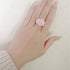 <03054>Rose Bouquet Ring (Ribbon Pink)
