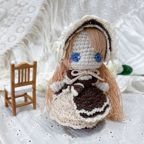 <04001>Milk chocolate inspired Princess Doll