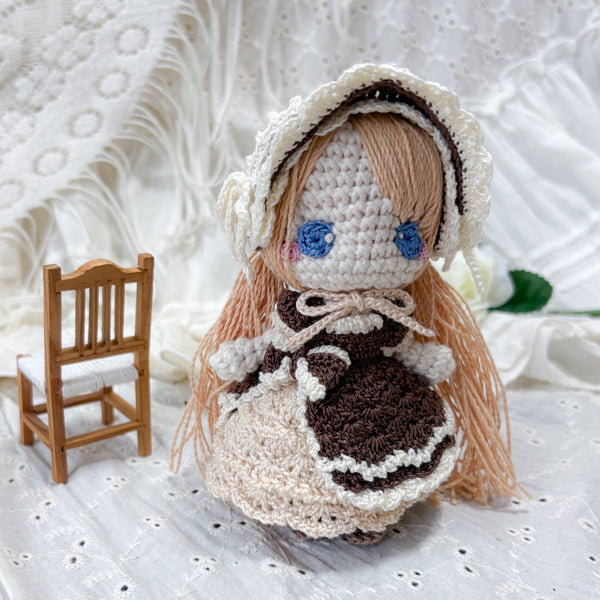 <04001>Milk chocolate inspired Princess Doll