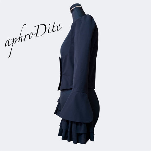 <04004>胸あきジャケット S