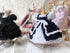<04010>Black and White Princess Doll Dress Set