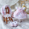 <04012>Pink Princess Doll Dress Set