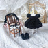 <04014>Absolute Black Princess Doll Dress Set