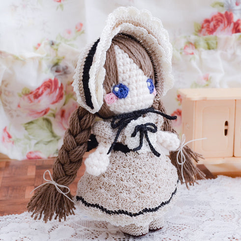 <04015>classical Grey Princess Doll Dress Set