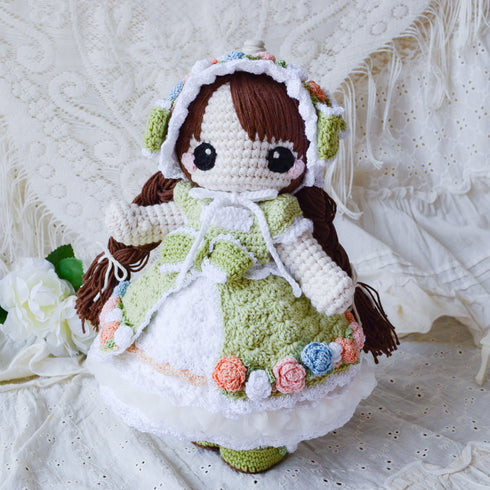 <04016>Fresh Green Princess Doll