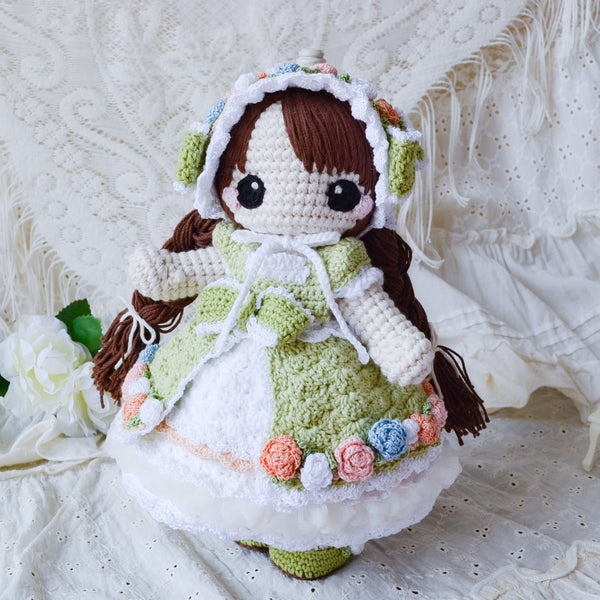 <04016>Fresh Green Princess Doll