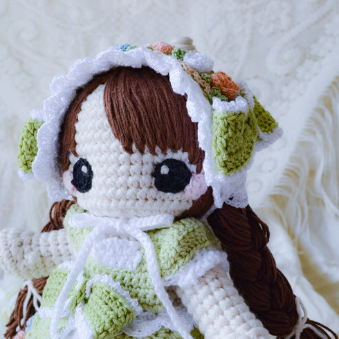 <04016>Fresh Green Princess Doll
