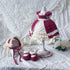 <04018>Bordeaux Princess Doll Dress Set