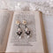 <05006>Chandelier-style pierced earrings