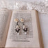 <05006>Chandelier-style pierced earrings