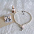 <05011>SAKURA collage clip earrings