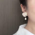 <05012>SAKURA collage pierced earrings