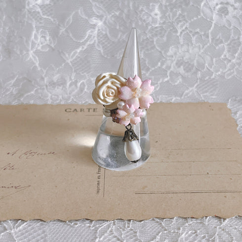 <05019>SAKURA collage ring