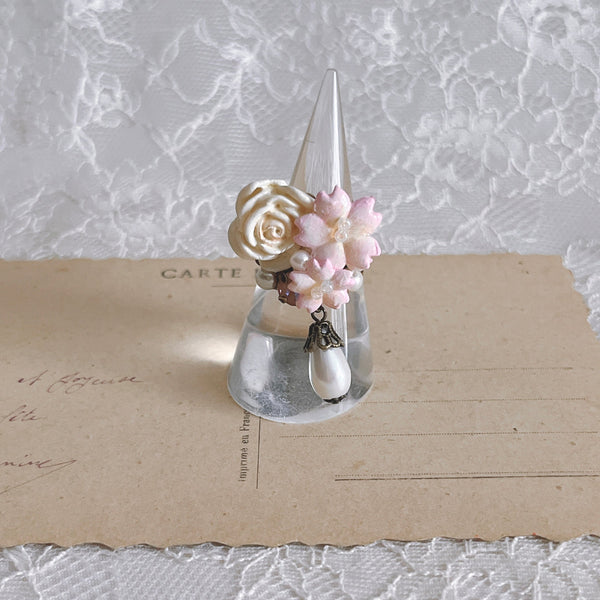 <05019>SAKURA collage ring