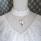 <05024>SAKURA collage pearl necklace