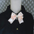 <05033>Frill Ribbon Clip (Peach)