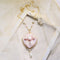 <06005>Ribbon and Teapot Necklace, Pink
