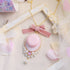 <06011>Macaron Necklace, Pink