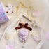 <06012>Macaron Necklace, Lavender